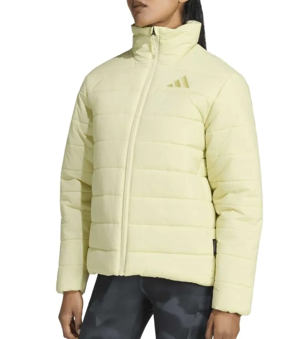 Женская теннисная куртка Adidas Multi Essentials Padded - dual yellow