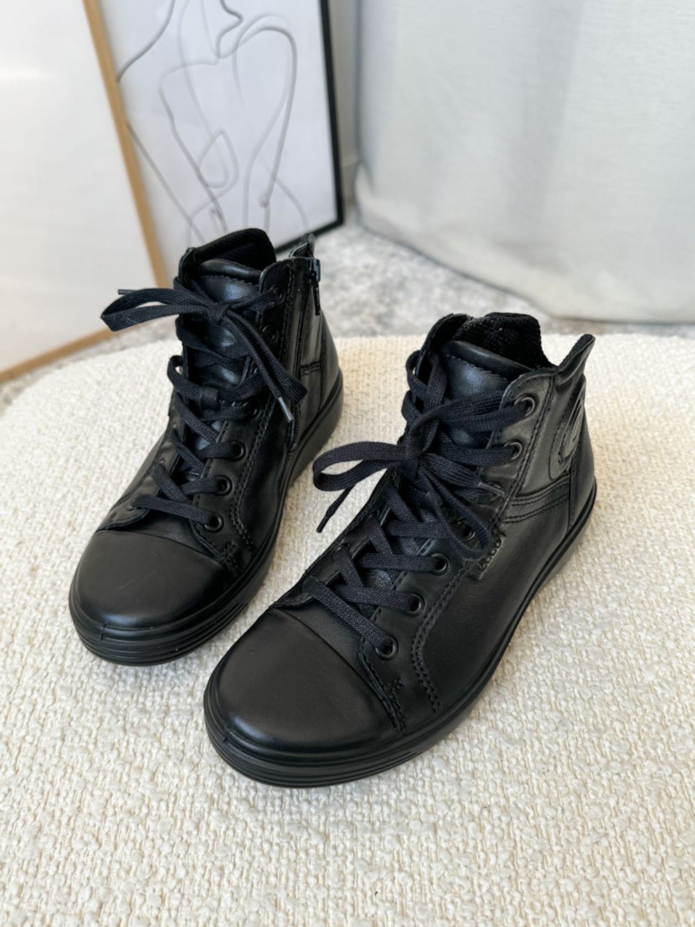 Кожаные кеды Ecco, 34