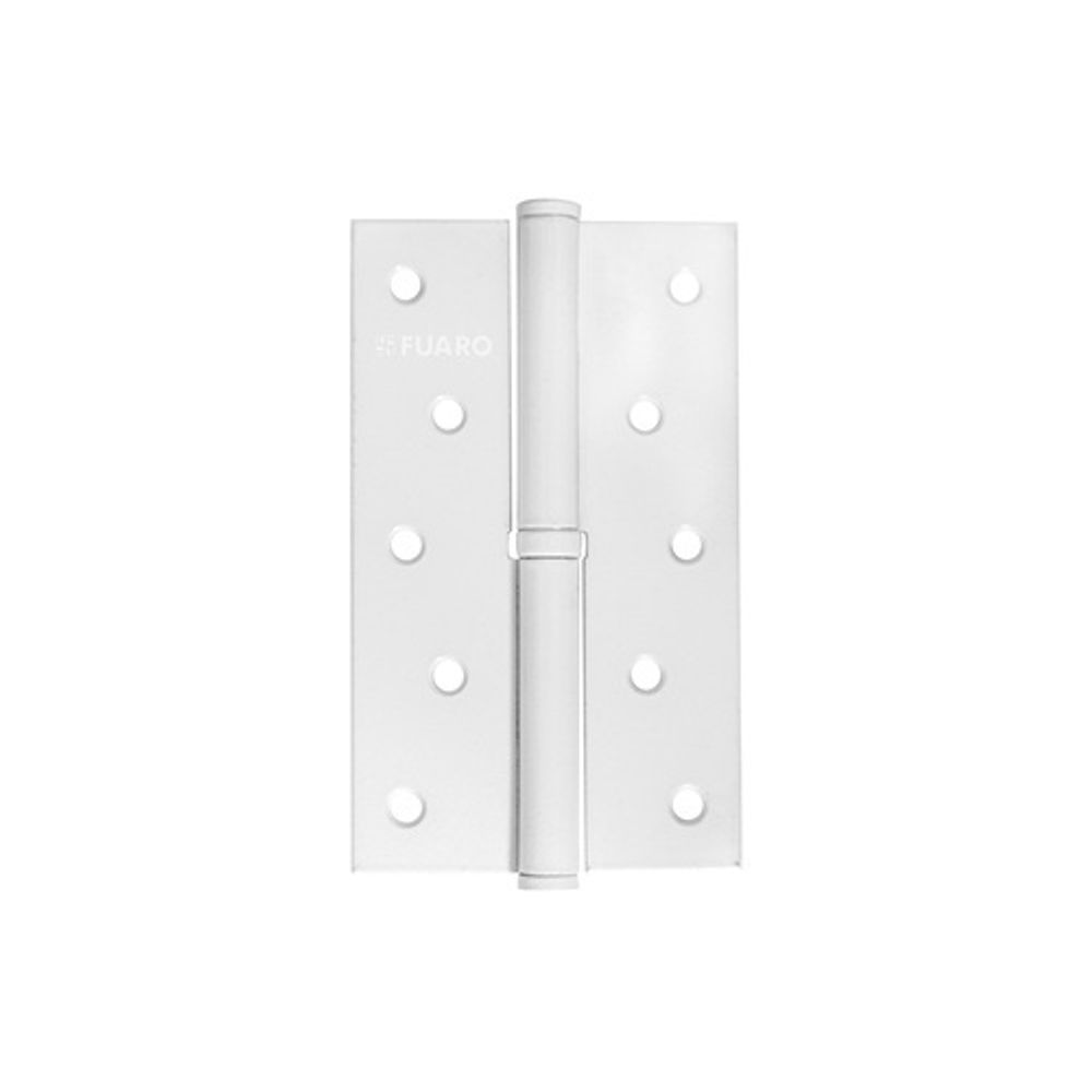 Петля дверная съемная FUARO 413/BL 125х75х2,5 WH R белый правая /61281/ (1шт)