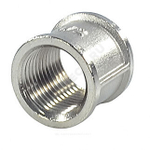 Муфта латунь никель Ду 15 (1/2") ВР/ВР SantechSystems