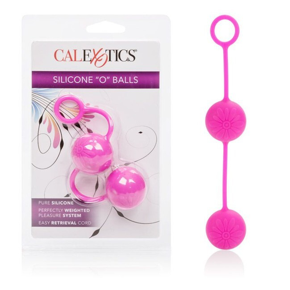 Вагинальные шарики Posh Silicone O Balls (Цвет: розовый)
