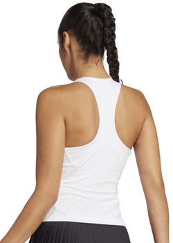 Женский теннисный топ Adidas Climacool Mid-Length Y-Tank — white
