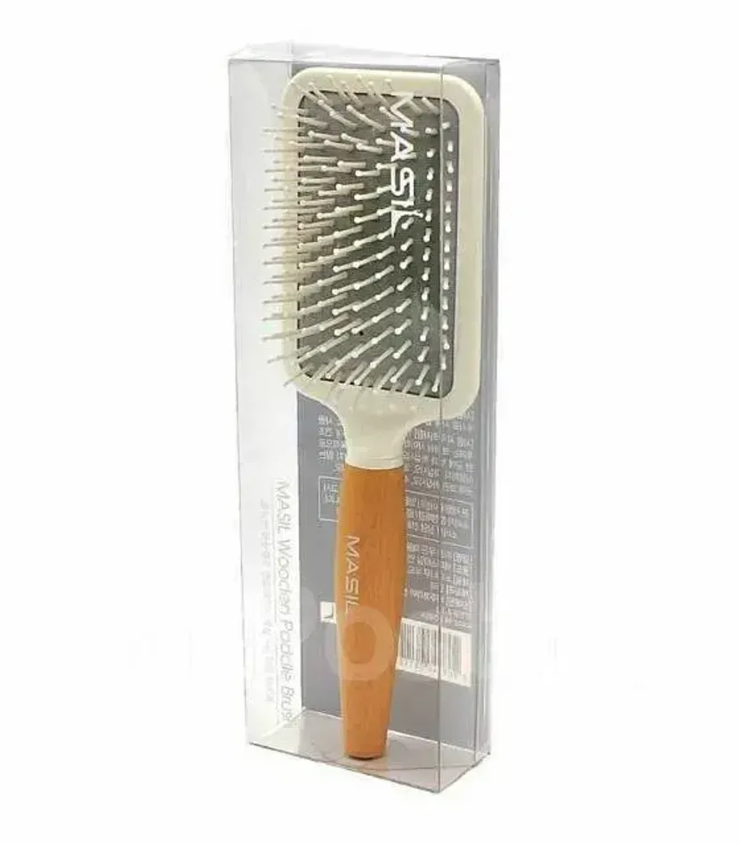 Расчёска Wooden Paddle Brush