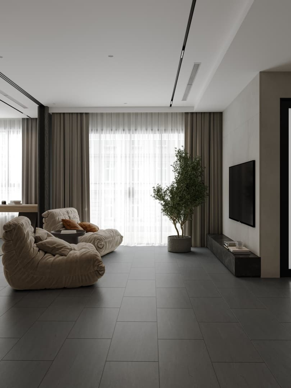 Ламинат Alpine Floor Stone Mood 12 мм Серый Бетон 1.2516 м2