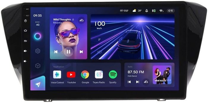 Магнитола для Skoda Superb 2015+ (без штатного усилителя) - Teyes CC3L на Android 10, CarPlay, 4G SIM-слот