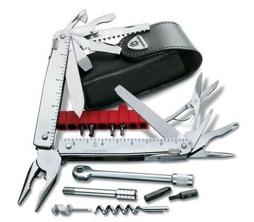 Многофункц. инстр.-т VictorinoxМод. SwissTool X Plus Ratchet (115мм)(чехол: нейлон) - 39 функций