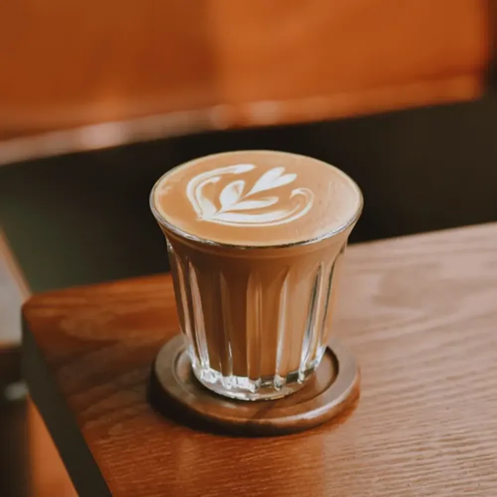 Чашка 220 мл кофейная без ручки ZINC Uni Rocks Barista d 9,1 см h8,6 см стекло P.L. Barbossa [1]