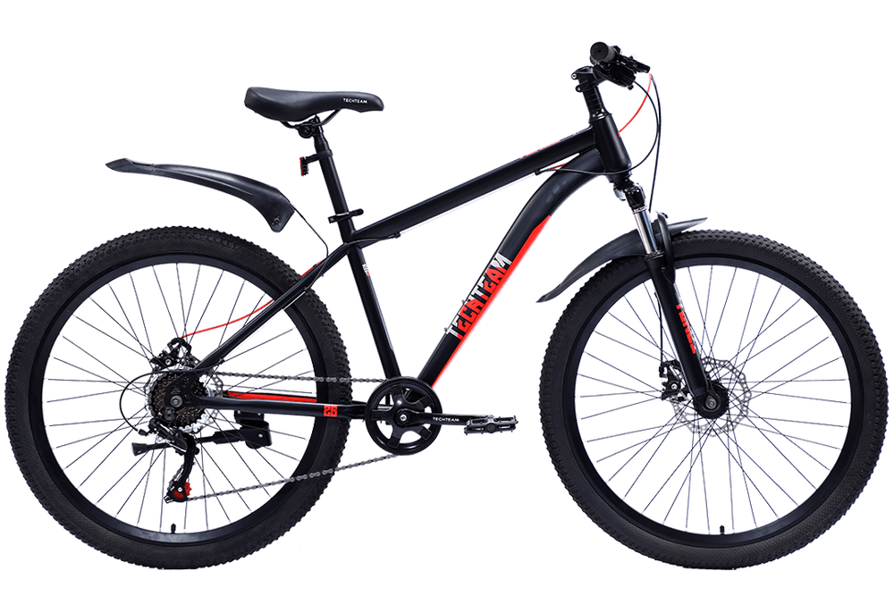 Велосипед 26" Tech Team Tenet  р.16" Чёрный