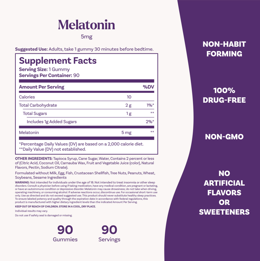 Natrol, жевательная добавка с мелатонином, со вкусом клубники, 5 мг, 90 жевательных таблеток