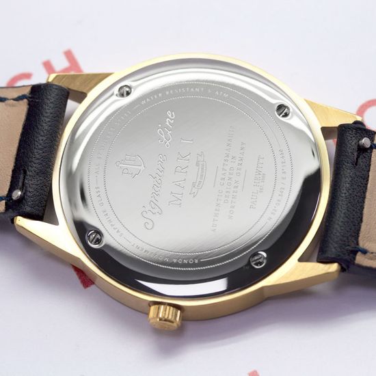 Унисекс немецкие часы Paul Hewitt, Signature Line PH-M1-G-B-11M