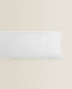 ZARA HOME ЛЬНЯНАЯ НАВОЛОЧКА, БЕЛЫЙ