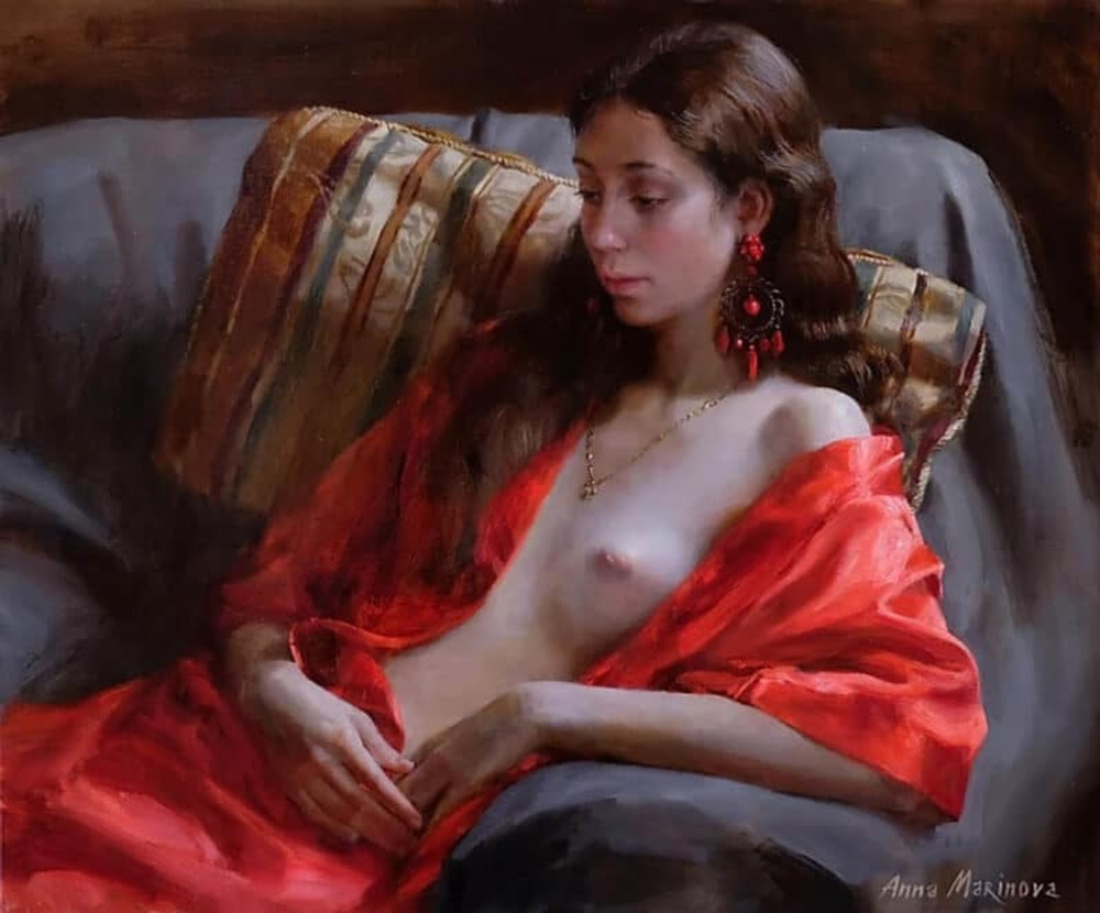 Маринова Анна Ивановна (род. 1983) - эротическое искусство русской художницы