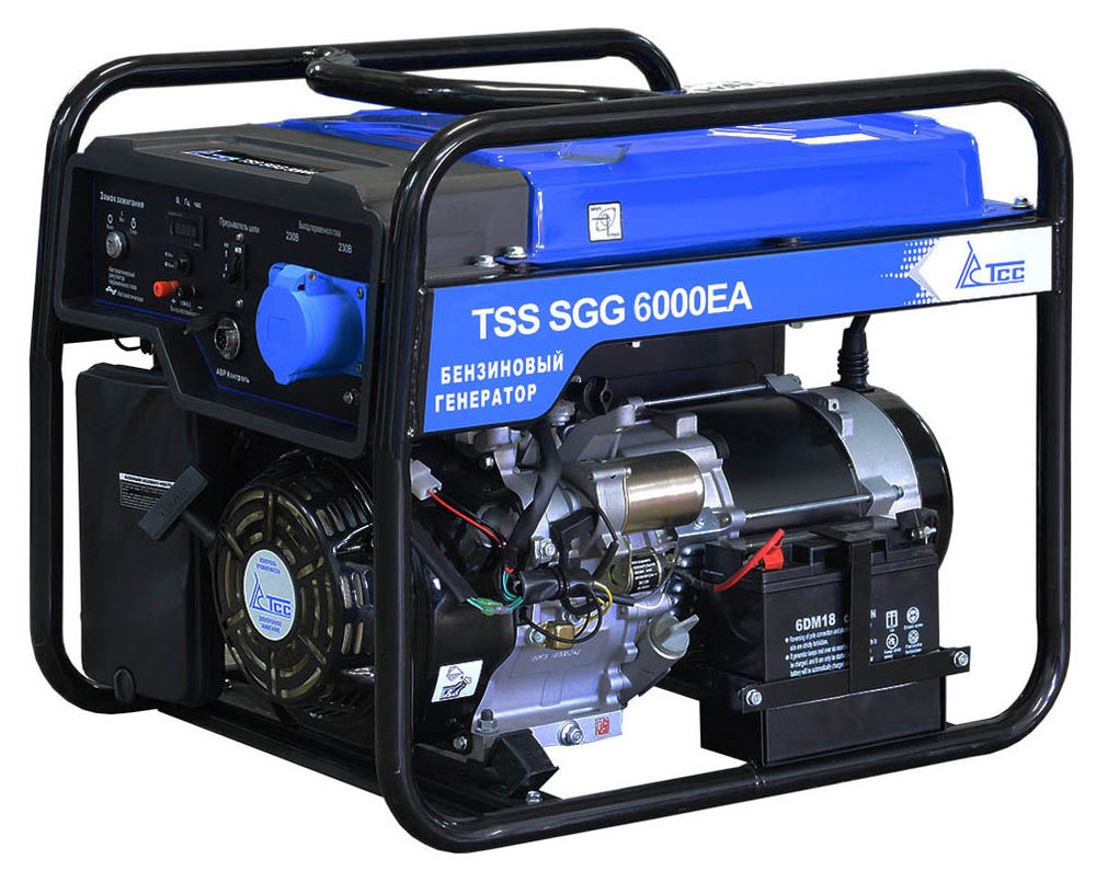 Бензиновый генератор ТСС SGG 6000 EA — Фото №1 