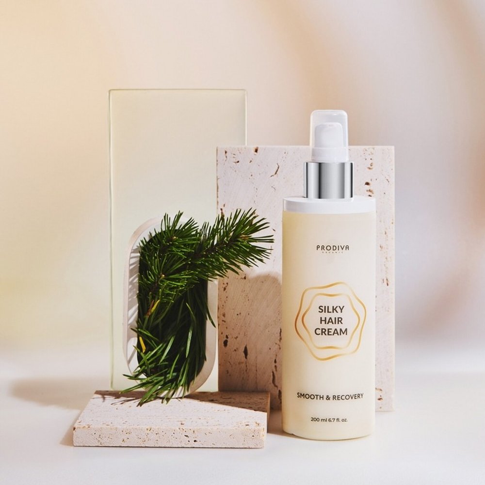Крем-уход для гладкости и восстановления волос SILKY HAIR CREAM (200 мл)