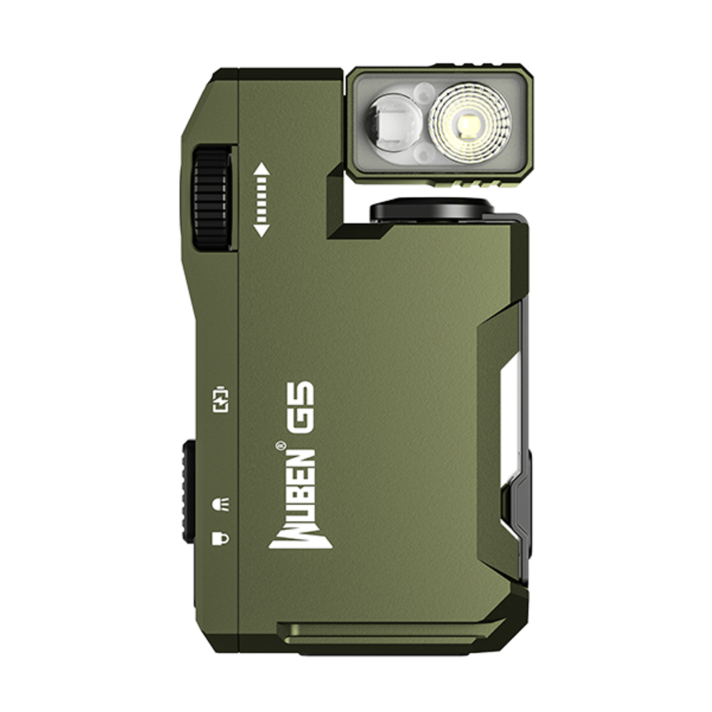 Светодиодный фонарь Wuben G5 Green NEW