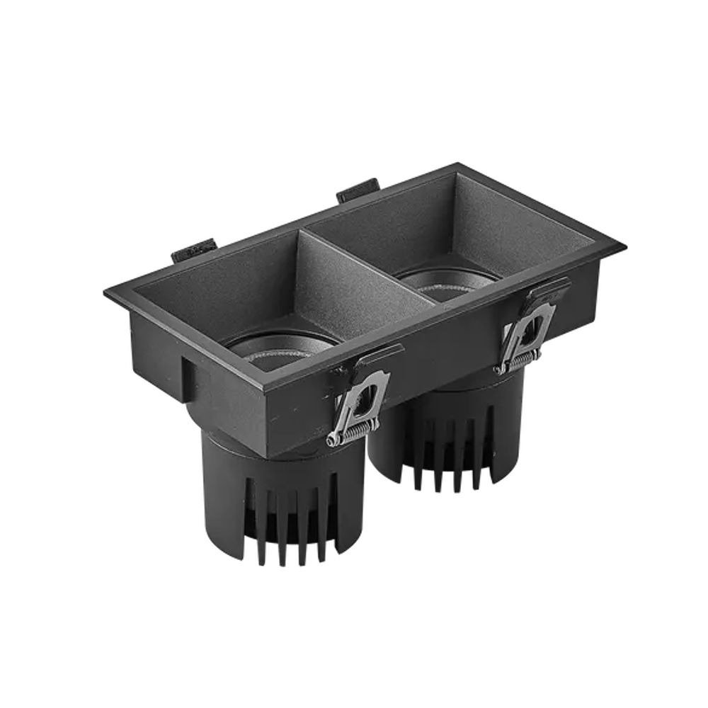 Светильник MS-FLOW-BUILT-S157x85-2x6W Warm3000 (BK, 55 deg, 230V) (Arlight, IP20 Металл, 5 лет) 061267