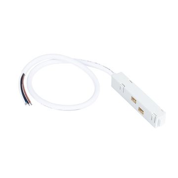 Коннектор-токоподвод для магнитного шинопровода A480133 белый Linea-Accessories Arte Lamp