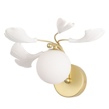 Бра 1*G9 COLIBRI AP1 GOLD золотой Crystal Lux