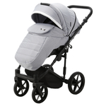 Adamex Rimini LUX RI-27 (2в1) Голубая жаккард ткань + Синяя перламутровая экокожа