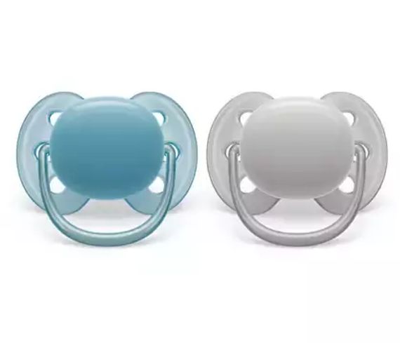 Əmzik\ ultrasoft soother, 6-18m, neutral boy, 2-pack