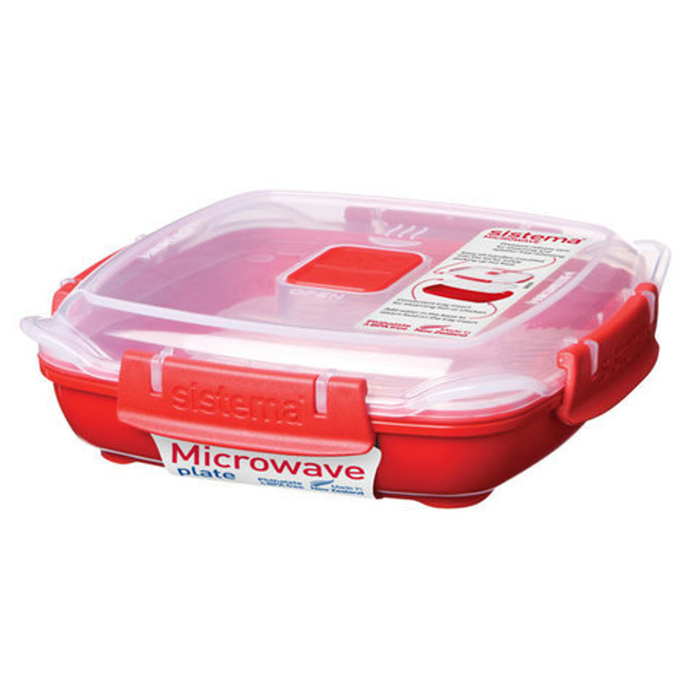 Контейнер низкий 440мл Sistema Microwave