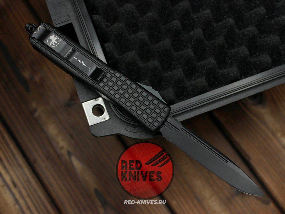 Нож Microtech Ultratech DELTA S/E A+++ BLACK STANDARD