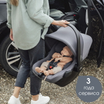 Коляска 3 в 1 Britax Roemer Smile 5Z и автокресло Baby-Safe Core Midnight Grey Space Black