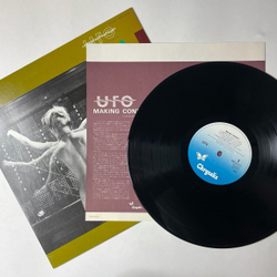 Винтажная виниловая пластинка LP UFO Making Contact (Japan 1983) (No Obi) Diesel In The Dust
