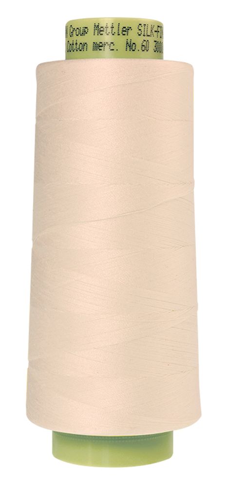 Нитки хлопковые Mettler Silk-Finish Cotton #60 (2743 м), 1 кат. | цв. 3000 Нитки хлопковые Mettler Silk-Finish Cotton #60 (2743 м), 1 кат. | цв. 3000