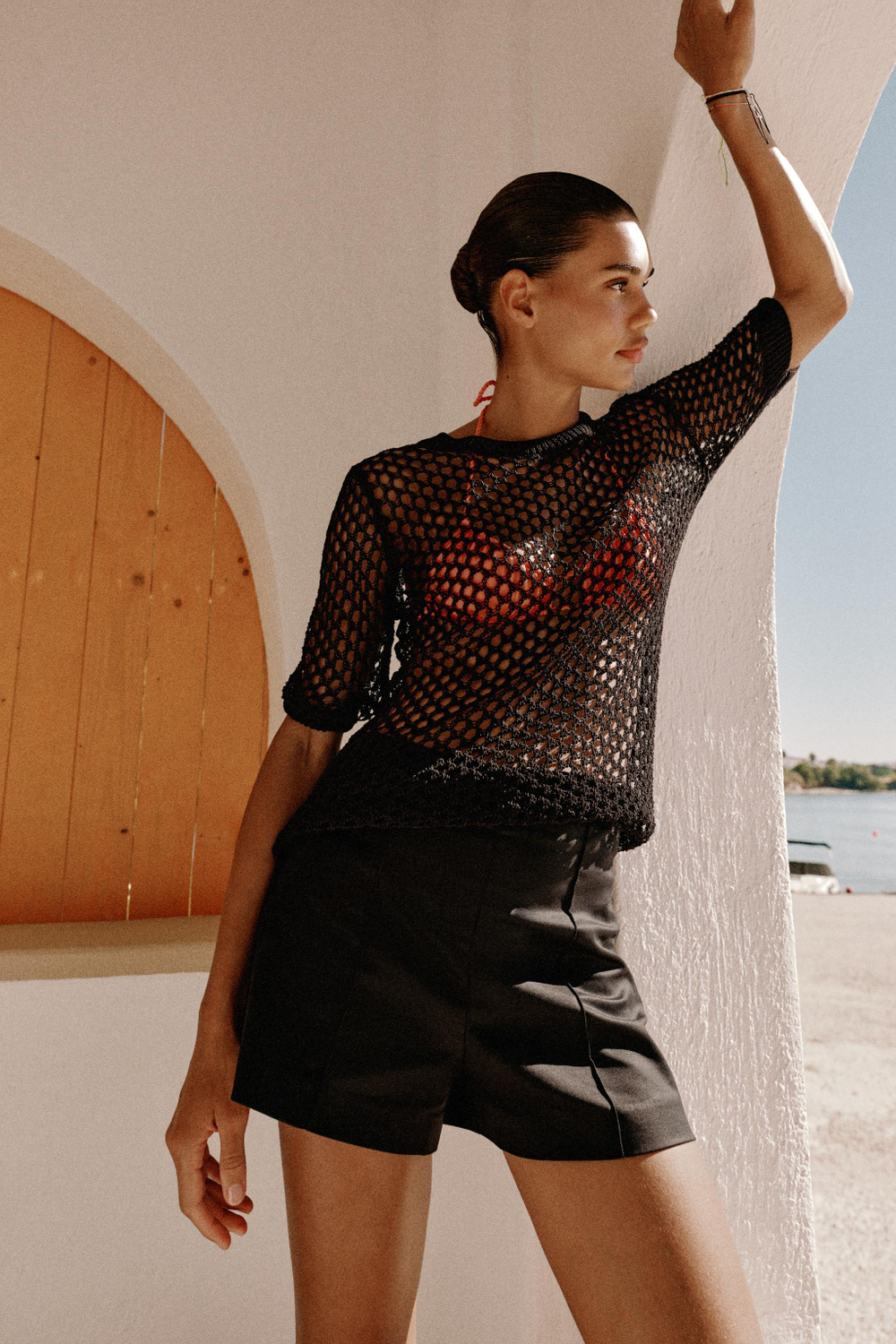ШОРТЫ С ВЫСОКОЙ ПОСАДКОЙ — ZARA