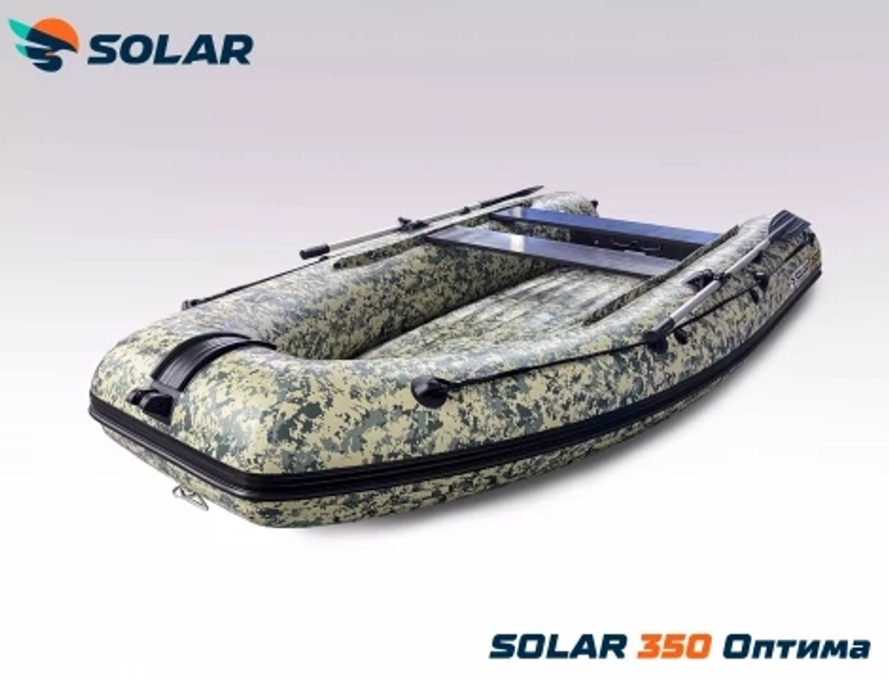 Лодка надувная моторная solar-350 к (оптима)