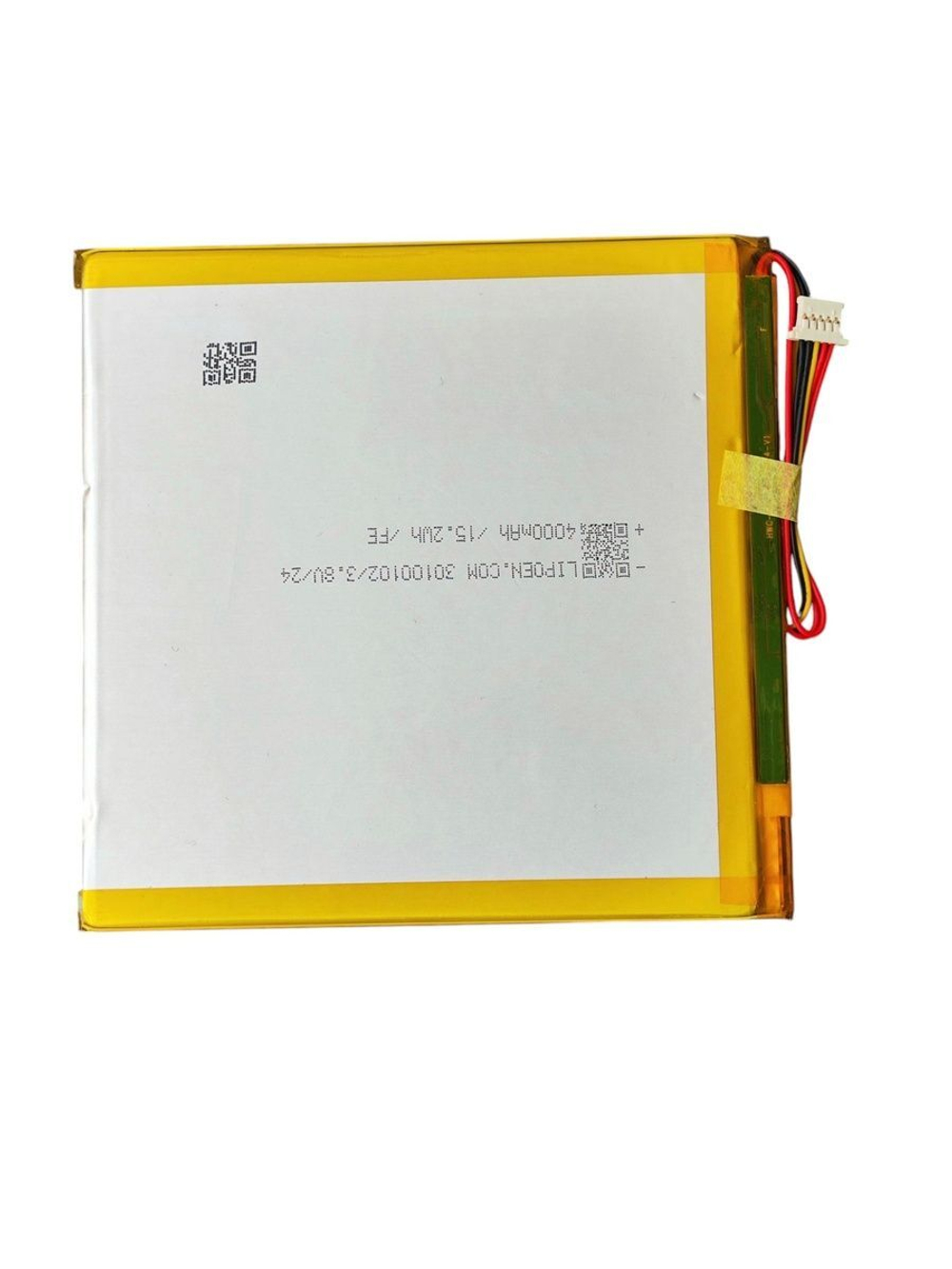 Аккумулятор для планшета KENSHI KIDS H17 3G, 3,8 V / 4000 mAh / 101мм x 100мм x 3мм / коннектор 5 PIN