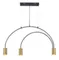 Светильник подвесной светодиодный Rilon QY-H1040GD/3 GOLD, 3×10 Вт, золотой