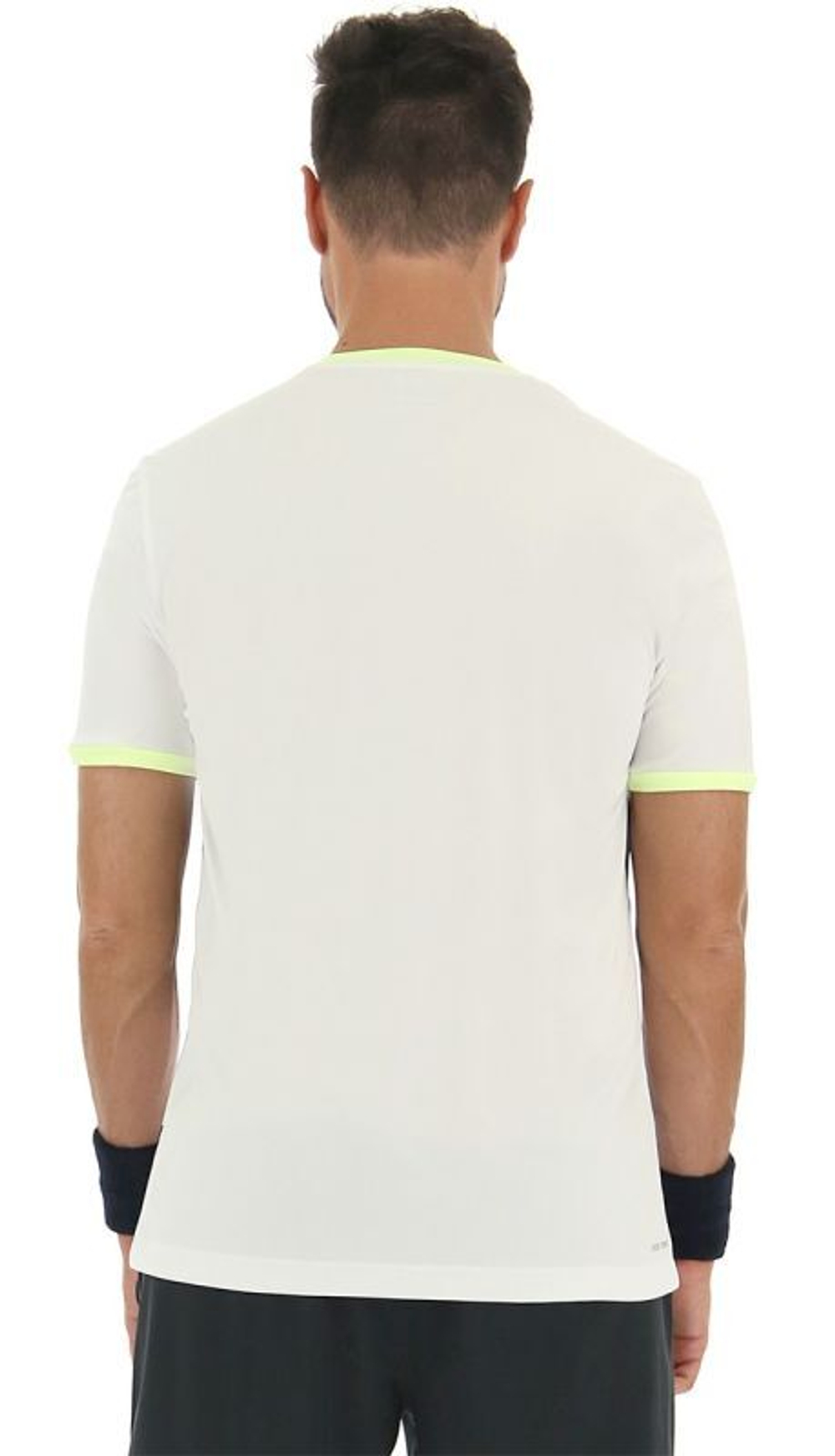 Мужская теннисная футболка Lotto Top Ten III Tee PRT2 PL - bright white