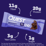 Quest Nutrition, Протеиновый батончик Overload, Chocolate Explosion, 12 батончиков, 61 г (2,15 унции)