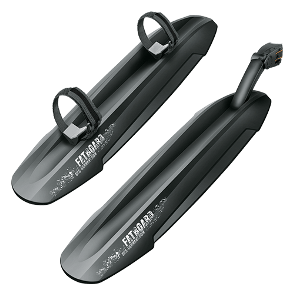 Крылья 0-11363 пластик SKS-11363 для фэтбайка FATBOARD SET (перед+зад) 26 черные (Германия)