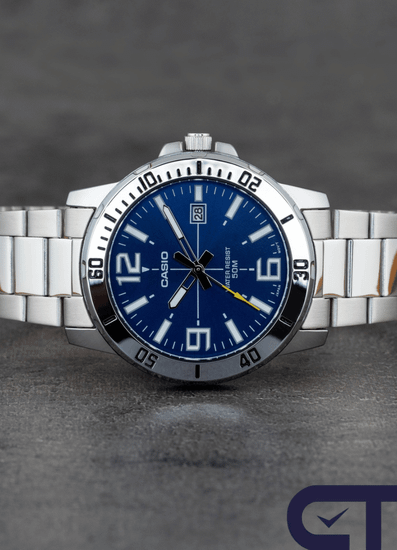 Casio MTP-VD01D-2B — мужские наручные часы