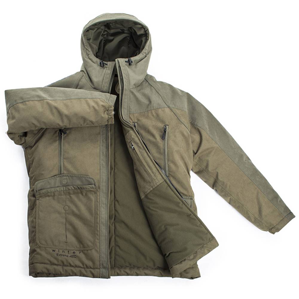 Костюм мужской зимний "Dikson" -45, islandiya, хаки, ХСН
