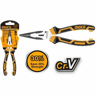 Длинногубцы 160 мм INGCO HHLNP28160 INDUSTRIAL