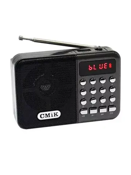 Радиоприёмник аккумуляторный карманный CMIK MK-066BT Bluetooth (USB,TF)