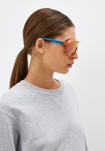 Спортивные очки HILX Newblood / Matt Orange Blue / Purple Polarized Lens