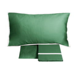 Постельное белье Hellen (200 x 220 см) Green/Bianco