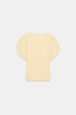 ZARA ФУТБОЛКА С РУКАВАМИ КИМОНО, ЖЕЛТЫЙ