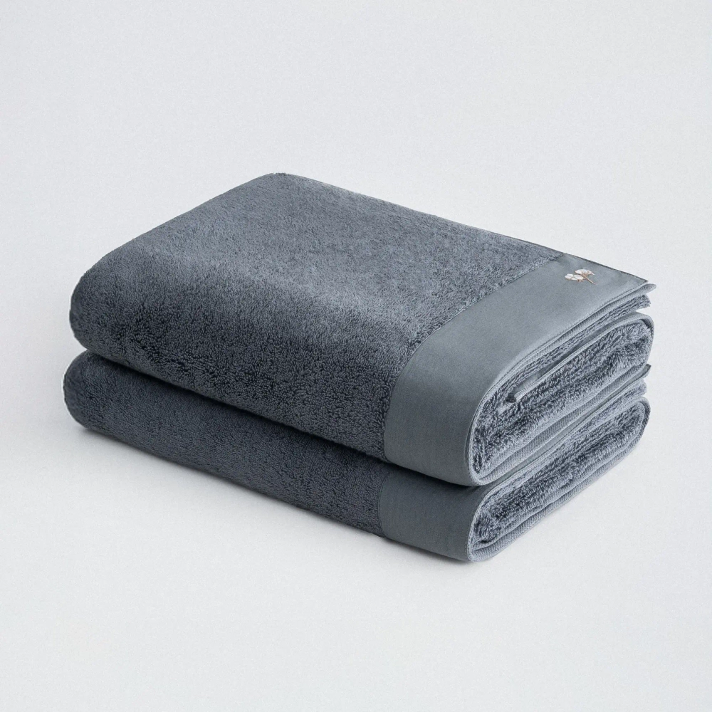 Полотенце из органического хлопка Pure Cotton 30х35 синий