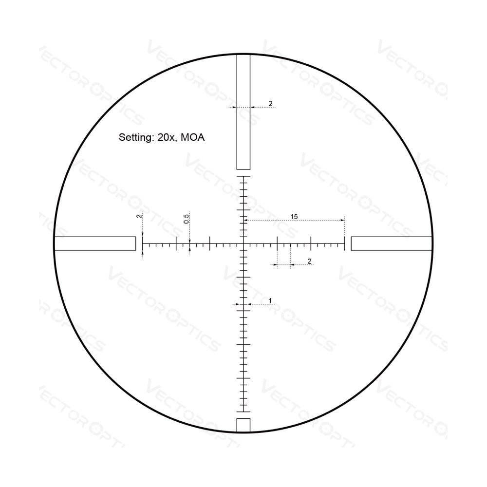 Оптический прицел Vector Optics 30мм SFP SENTINEL 10-40x50 GenII ( установка на Тигр, СВД / Сетка MPR-3 / с подсветкой )