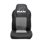 Чехлы MAN TGS (экокожа, серый)