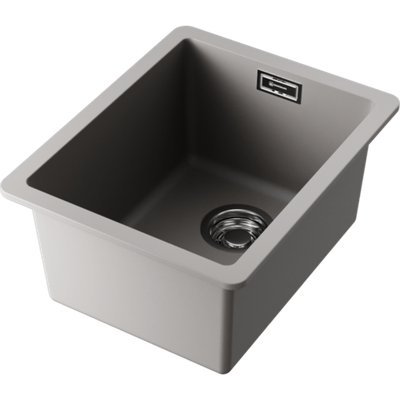 Мойка кухонная Omoikiri Kata 34-U-GR Artgranit, leningrad grey