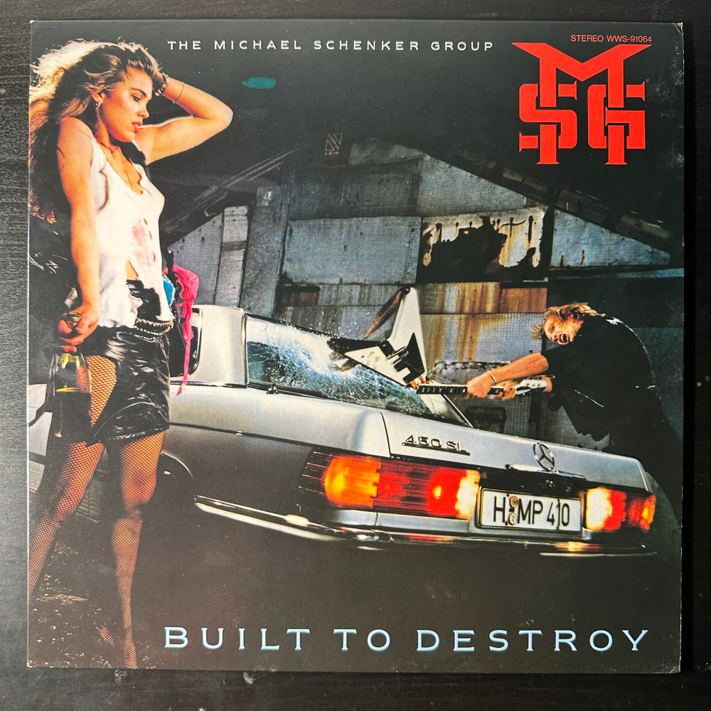 The Michael Schenker Group ‎– Built To Destroy (Япония 1983г.)