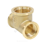Тройник латунь переходной Ду 25х15х25 (1"х1/2"х1") ВР VALFEX VF.750.L.100.012.100