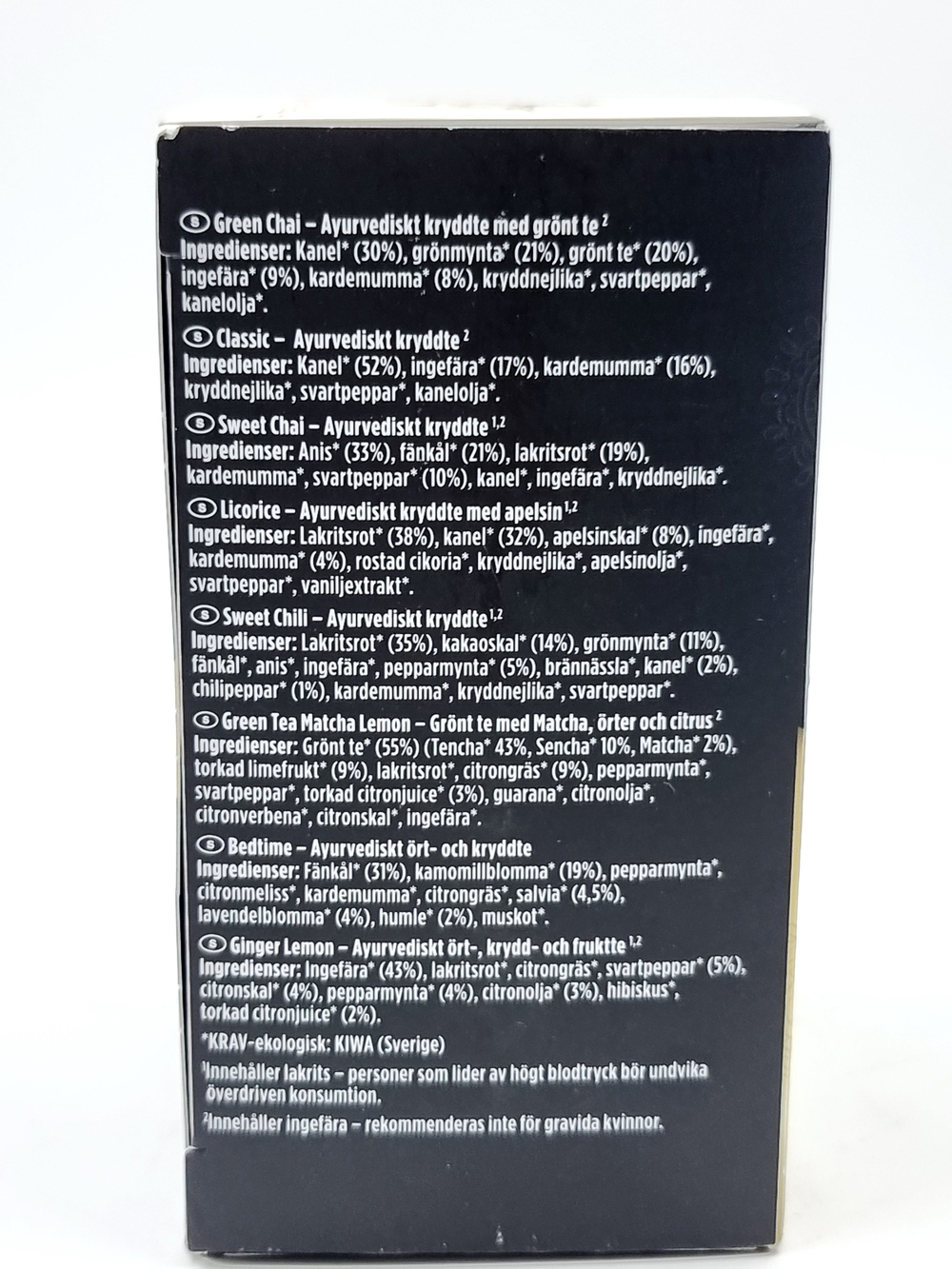 Чай Yogi Tea ассорти Finest Selection со специями 16 пакетиков, 29.8 г (из Финляндии)